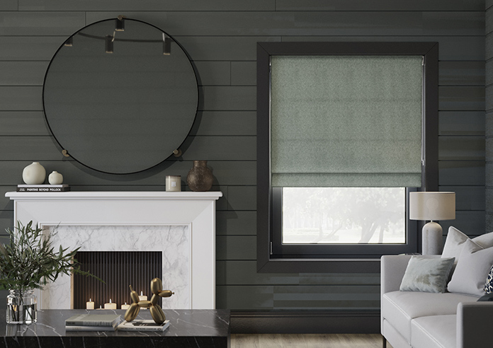 Wexley, Green Spring - Twist&Fit Roman Blind - Image 3